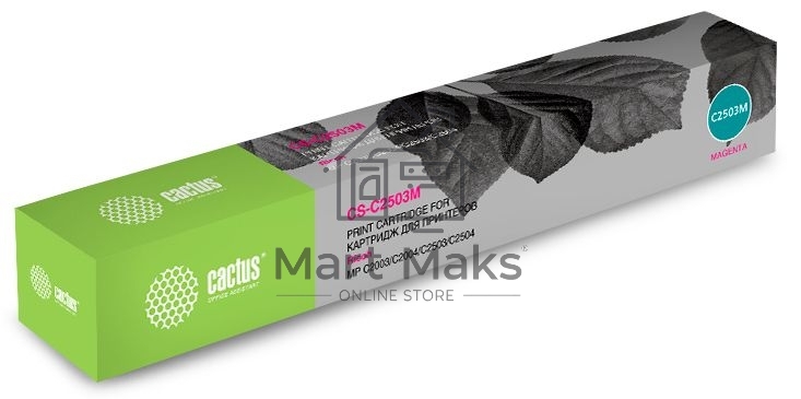 Картридж лазерный Cactus CS-C2503M пурпурный (9500стр.) для Ricoh Aficio MP C2003SP/MP C2004ASP/MP C2011SP