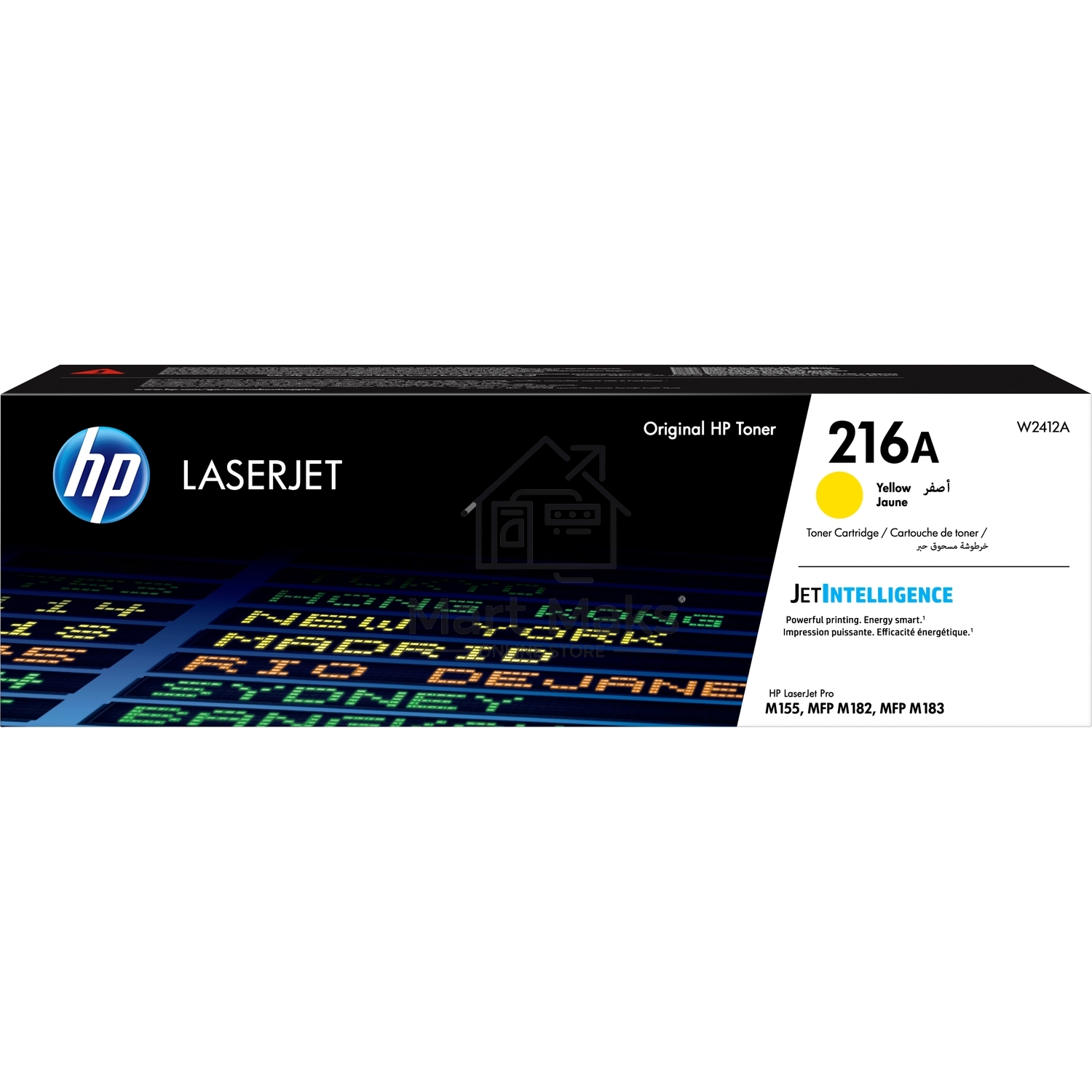 Картридж лазерный HP 216A желтый для HP Color Laser Jet Pro MFP M182/ M183 850 стр