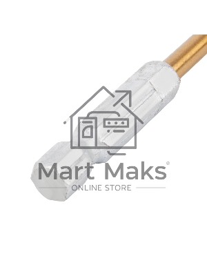 Сверло по металлу Matrix, 4 мм, HSS, нитридтитановое покрытие, 6-гранный хвостовик