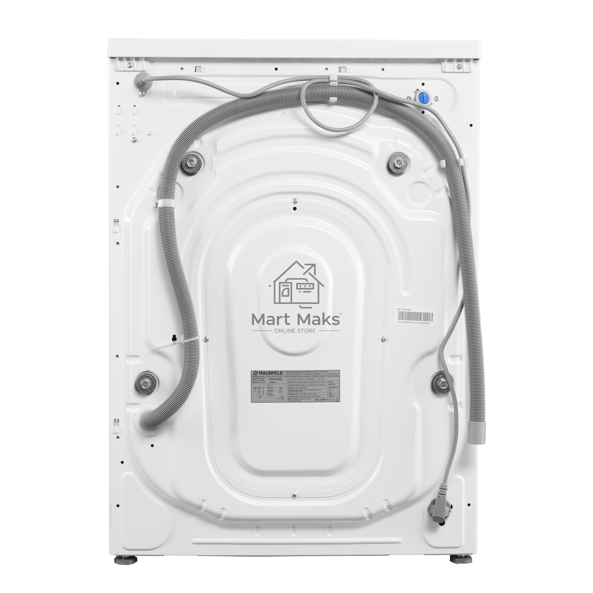 Стиральная машина Maunfeld MFWM106WH052 белый, загрузка фронтальная 6 кг, 1000 об/мин., класс: А+++
