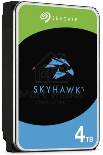 Жесткий диск Seagate 4TB Skyhawk (ST4000VX016) OEM Serial ATA III, 5400 rpm, 256mb, для видеонаблюдения