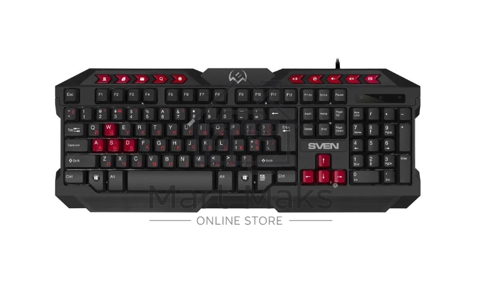 Набор SVEN GS-9200 игровые клавиатура, мышь и коврик