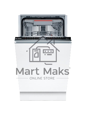 Встраиваемая посудомоечная машина Bosch SPV4HMX55Q, черный, 44.8 см, 10 компл., 45 дБ, класс A+