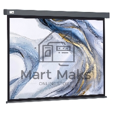 Экран Cactus 128x170.7см Wallscreen CS-PSW-128X170-SG 4:3 настенно-потолочный рулонный серый