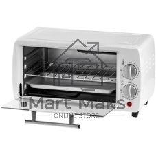 Мини-печь Galaxy Line GL 2625, белый, 8 л, 1000 Вт, таймер на 60 минут, индикатор работы, автоотключение