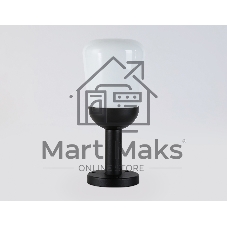 Светильник Ambrella light ST2087 BK/FR черный/белый матовый IP54 E27 max 40W D150*350