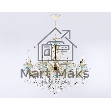 Светильник Ambrella light TR4926/8 GD/WH/CL золото/белый/прозрачный E14*8 max 40W D740*630