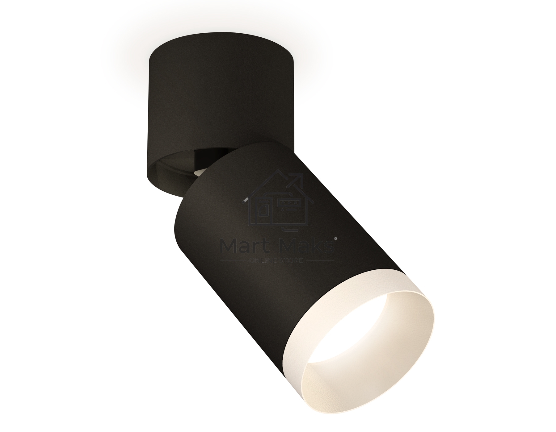 Светильник Ambrella Light XM6313040 SBK/BK/SWH черный песок/черный/белый песок MR16 GU5.3 (A2221, C6313, N6130)