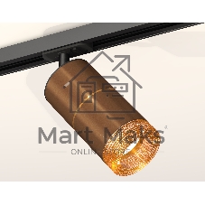 Светильник Ambrella light XT7404003 SCF/PYG/CF/SBK кофе песок/золото желтое полированное/кофе/черный песок MR16 GU5.3