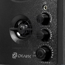 Акустическая система Oklick OK-164 2.0 черный 30Вт