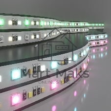 Лента светодиодная 5050+2835+2835 90Led 16W IP20 RGBWW / 90Led 16W IP20 MIX RGB 3300/6500 теплый белый/холодный белый