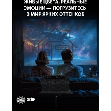 Проектор Cactus CS-X1.B LCD 1100Lm ANSI (4096x2160) 4300:1 ресурс лампы:50000часов 2xUSB typeA 2xHDMI 3кг