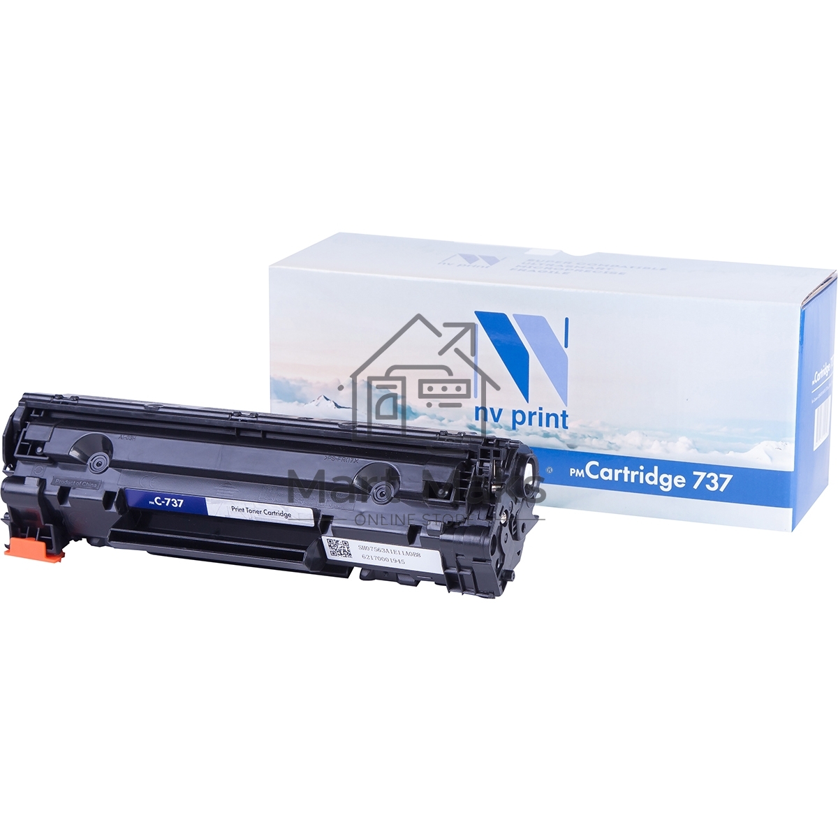 Картридж NVPrint совместимый Canon 737 черный для Canon i-SENSYS MF211/212w/217w/226dn (2400k)