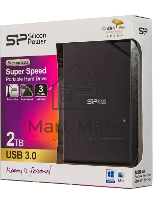 Внешний HDD Silicon Power USB 3.0 2Tb S03 Stream 2.5