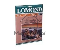 Фотобумага Lomond 0102050 A4/230г/м2/25л./белый матовое для струйной печати