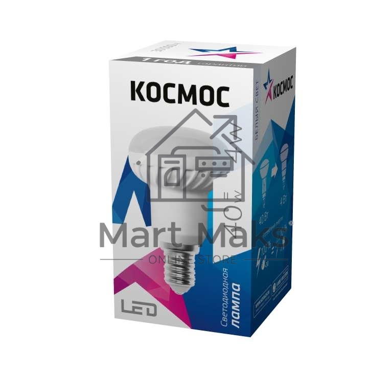 Лампа светодиодная LED R39 4Вт 220В E14 4500К Космос Lksm_LED4wR39E1445