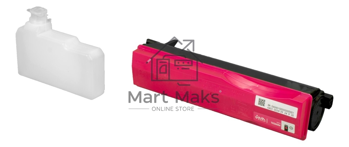 Картридж Sakura TK560M для Kyocera Mita FS-C5300DN/FS-C5350DN, ECOSYS 6030cdn, пурпурный, 10 000 к.