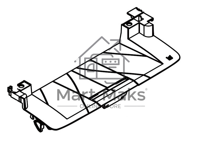 Крышка картриджа в сборе с выходным лотком HP LJ M28 (RM2-2515) OEM