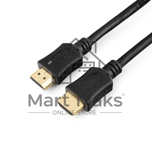 Кабель Cablexpert HDMI CC-HDMI4L-6, 19M/19M, v2.0, серия Light, позол.разъемы, экран, 1.8м, черный, пакет