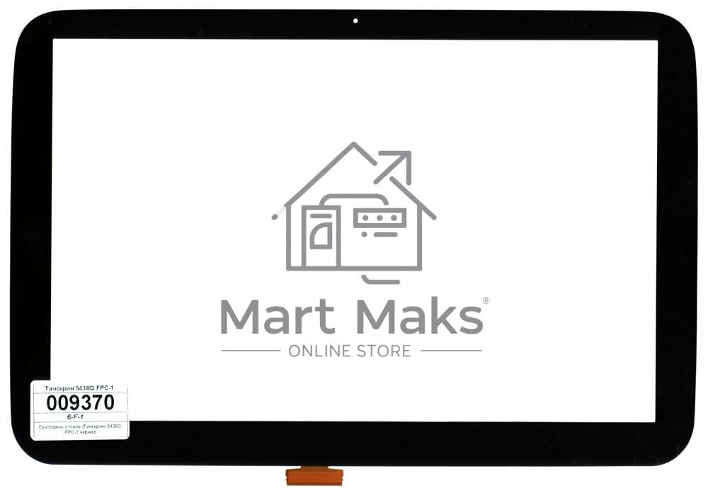 Сенсорное стекло (тачскрин) 5438Q FPC-1, черное