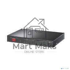 Сетевой коммутатор TP-LINK 1xSFP 1xRJ45 Количество портов PoE+ 6 123 Вт TL-SG1210PP