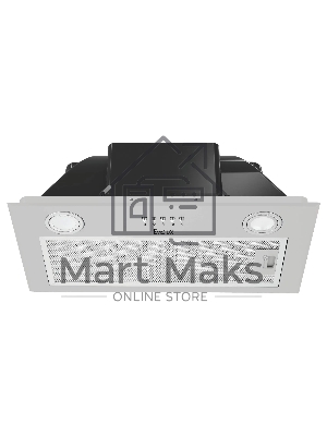 Вытяжка встраиваемая Evelux Margit 60 W белый, 53 см, 750 м³/ч, 52 дБ