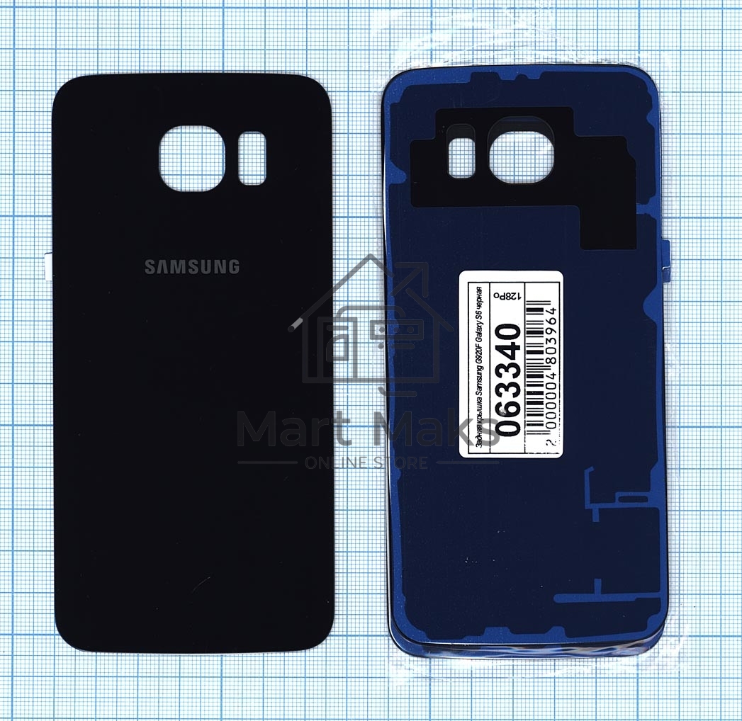 Задняя крышка для Samsung G920F Galaxy S6  черный