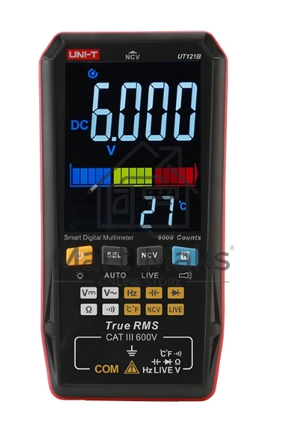 Мультиметр портативный СМАРТ UNI-T UT121B