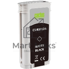 Картридж струйный Cactus CS-B3P22A №727 черный матовый (130 мл) для HP DJ T920/T1500/T2530