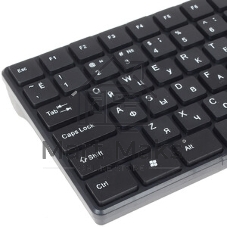 Комплект клавиатура+мышь Smartbuy SBC-229352GA-K беспроводной, USB, 1600 DPI, чёрный
