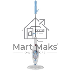 Сменная насадка для паровой швабры Bt SM1114 White-blue. (Тряпка для мытья полов) Материал 95% polyester, 5% nylon, размер 280 х 240 мм