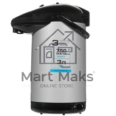 Термопот проточный Centek CT-3201 2,5 л, 2600 Вт, черный/серебристый