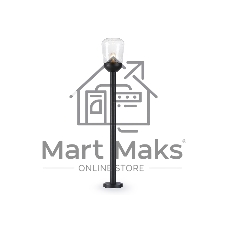Светильник Ambrella light ST2092 BK/CL черный/прозрачный IP54 E27 max 40W D150*950