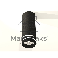 Светильник Ambrella Light XS7443013 SBK/FR черный песок/белый матовый MR16 GU5.3 (C7443, N7142)