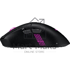 Мышь беспроводная/проводная ASUS ROG Keris II Origin чёрный, 42000 dpi, USB Type-A, радиоканал, Bluetooth, кнопки - 5