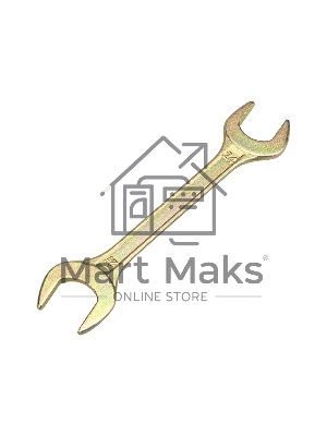 Ключ гаечный рожковый Rexant 24х27 мм, желтый цинк