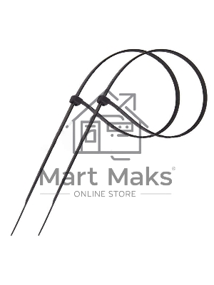 Хомут-стяжка кабельная PROconnect нейлоновая 250 x3,6 мм, черная, упаковка 100 шт. 57-0251