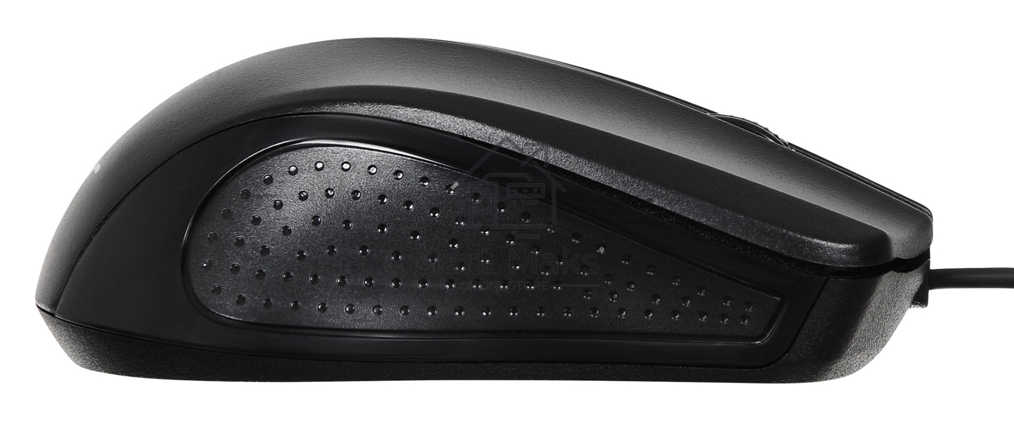 Мышь проводная Acer OMW010 черный, 1200 dpi, USB, кнопки - 3