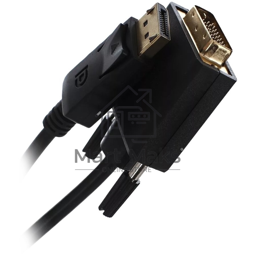Кабель-переходник DisplayPort---DVI_M/M 1,8м Telecom <TA668-1.8M>