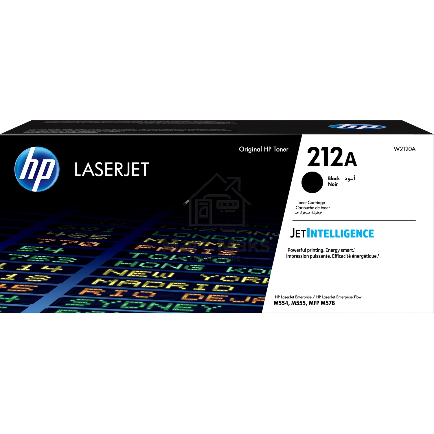 Картридж лазерный Cartridge HP 212A для CLJ Enterprise M554/M555/M578, черный ( 5 500 стр.)
