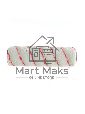 Валик Сибртех сменный Эмали, 250 мм, ворс 12 мм, D 48 мм, D ручки 8 мм, полиамид, полиакрил