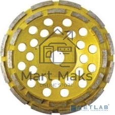 Диск алмазный шлифовальный, двойной ряд, FIT IT 125 мм. 39517