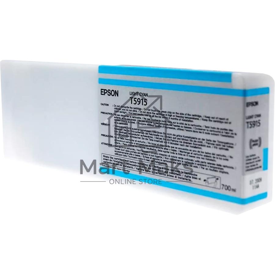 Картридж струйный Epson T5915 (C13T591500) светло-голубой (700 мл) для SP 11880
