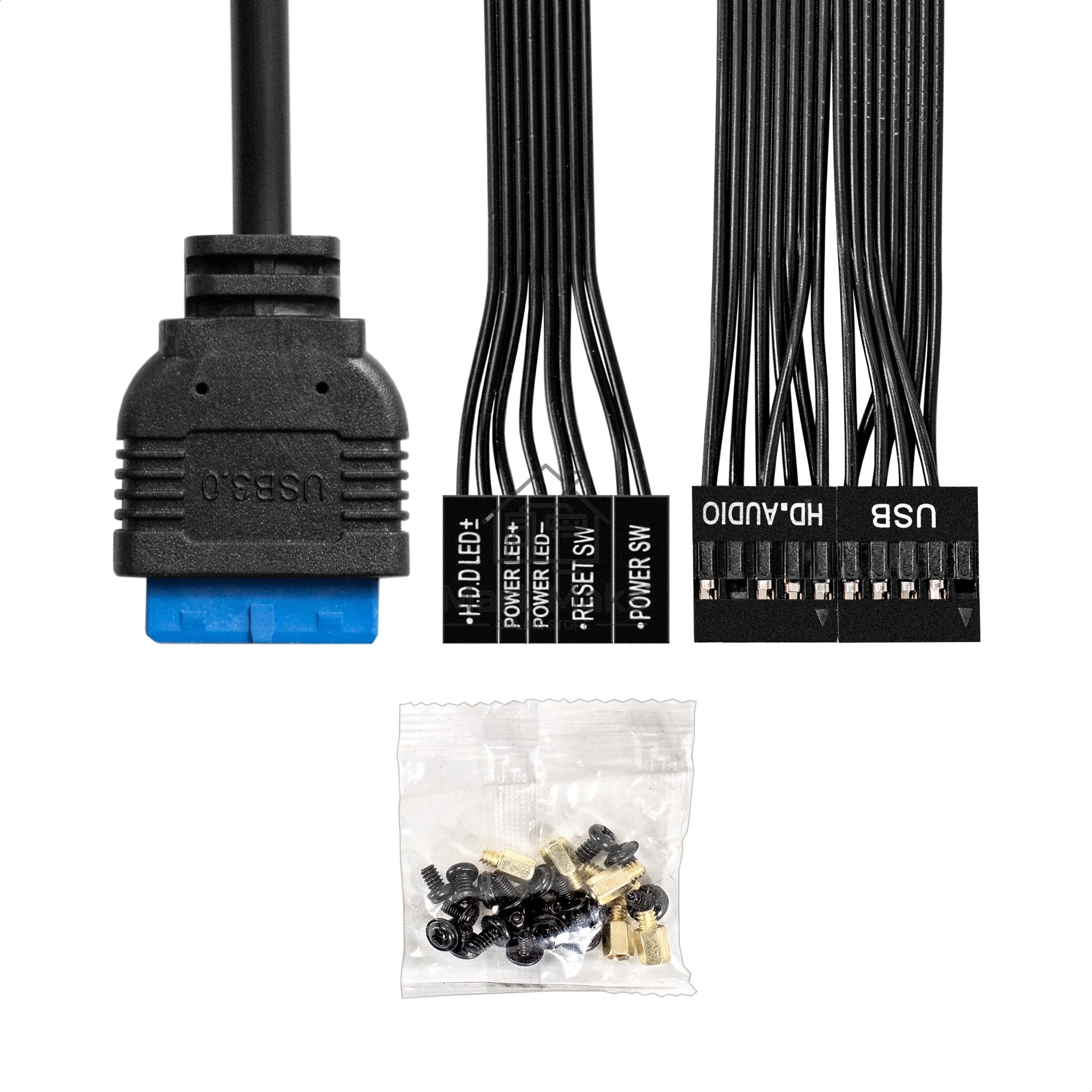 Компьютерный корпус Minitower ExeGate i3 SEA LE-NPX500 (mATX, БП 500NPX, 1*USB+1*USB3.0, HD аудио, черный, передняя и боковая панели - закаленное стекло)
