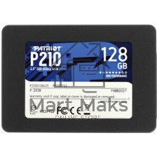 Накопитель SSD Patriot P210, 128Gb, SATA III, 2.5