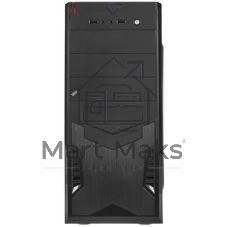 Компьютерный корпус Miditower ExeGate EX280386RUS CP-604 Black, ATX, (CP350W, 80мм), 2хUSB, Audio
