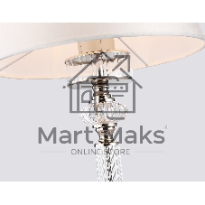 Светильник Ambrella light LH71007 BN/WH никель/белый E14 max 40W D260*505