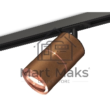 Светильник Ambrella light XT7404004 SCF/PPG/SBK кофе песок/золото розовое полированное/черный песок MR16 GU5.3