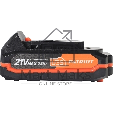 Батарея аккумуляторная PB BR 21V(Max) Li-ion UES 2,0Ah тонкая зарядка