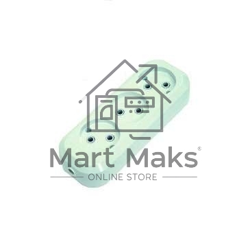 Колодка удлинителя 3 гнезда без заземления MAKEL MGP121